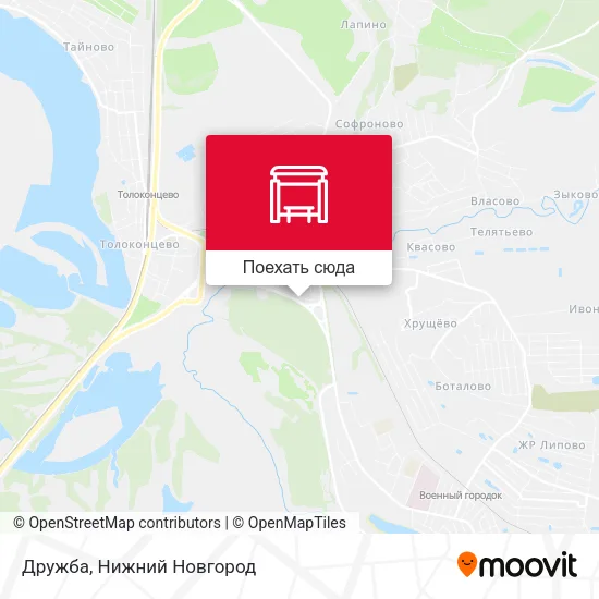 Карта Дружба