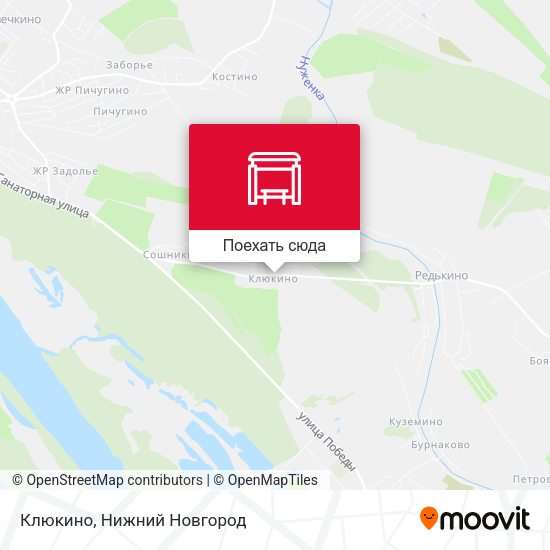 Карта Клюкино
