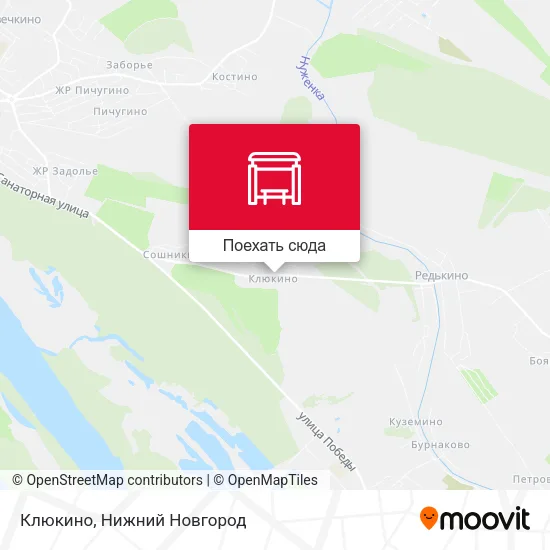 Карта Клюкино
