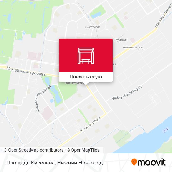 Карта Площадь Киселёва