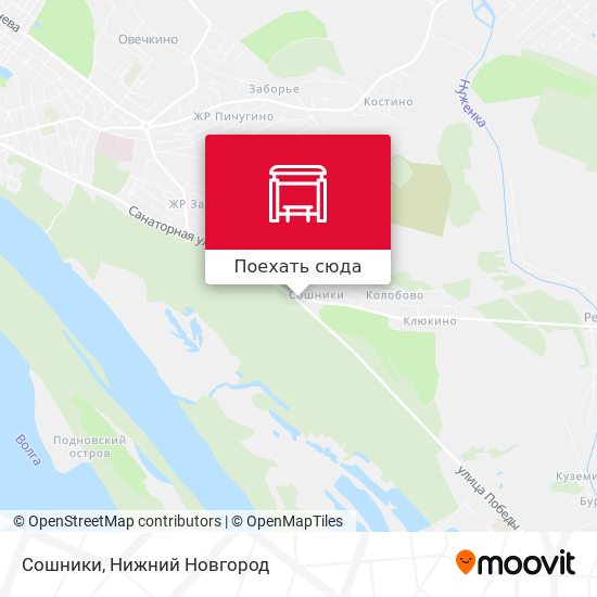 Карта Сошники