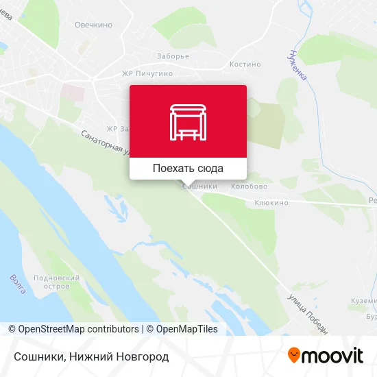 Карта Сошники