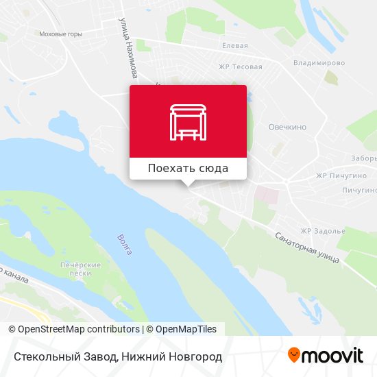 Карта Стекольный Завод