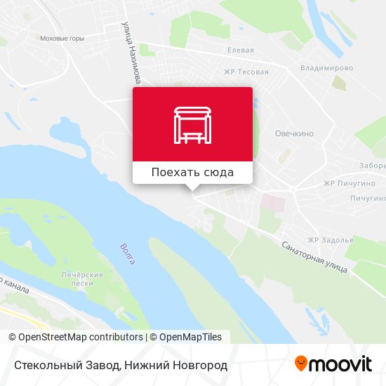 Карта Стекольный Завод