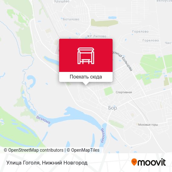 Карта Улица Гоголя