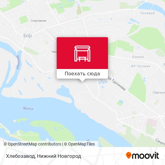 Карта Хлебозавод