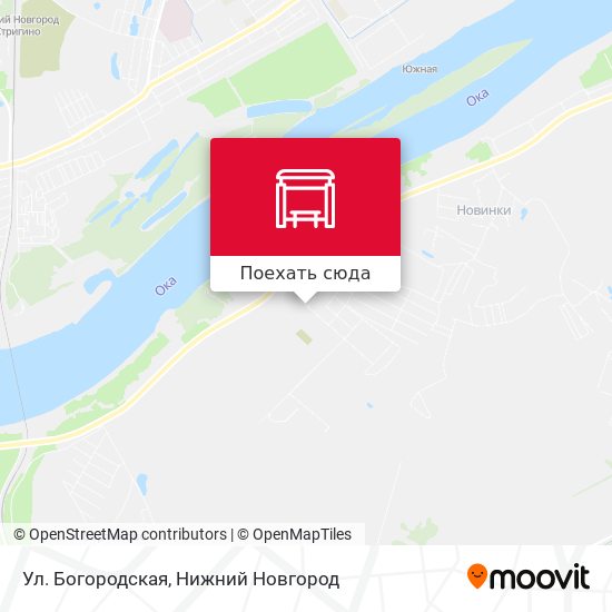 Карта Ул. Богородская