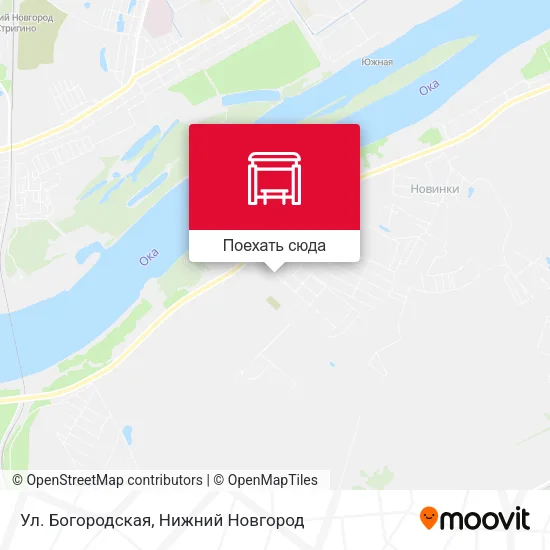 Карта Ул. Богородская