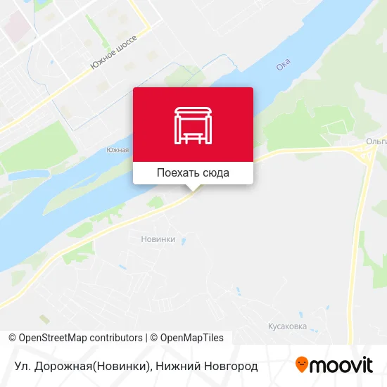 Карта Ул. Дорожная(Новинки)