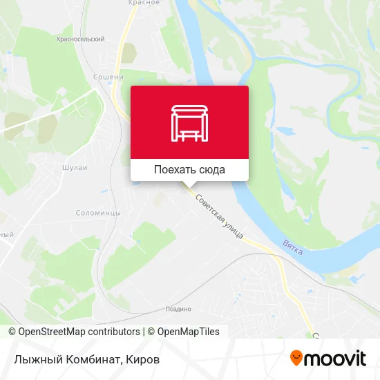 Карта Лыжный Комбинат