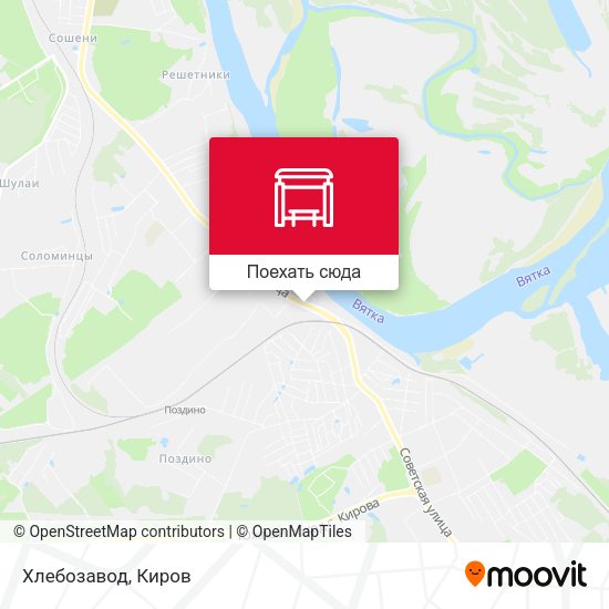 Карта Хлебозавод