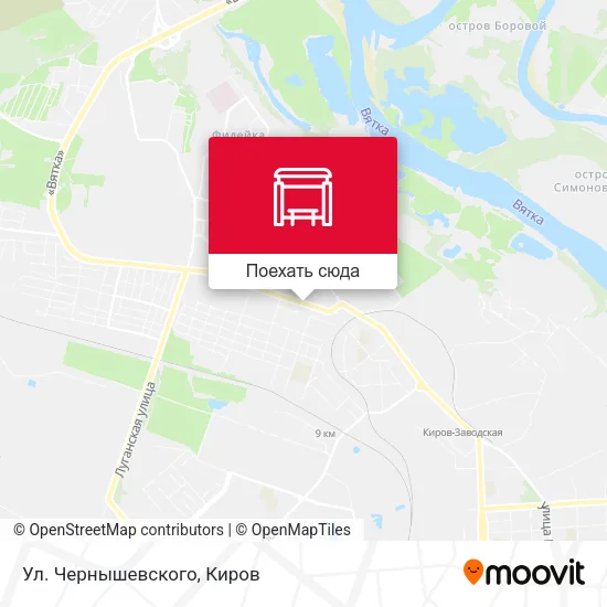 Карта Ул. Чернышевского