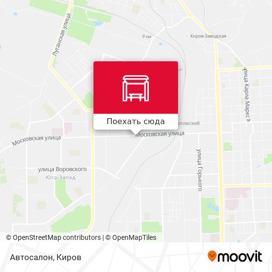 Карта Автосалон