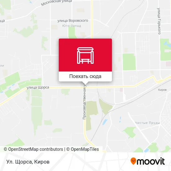 Карта Ул. Щорса