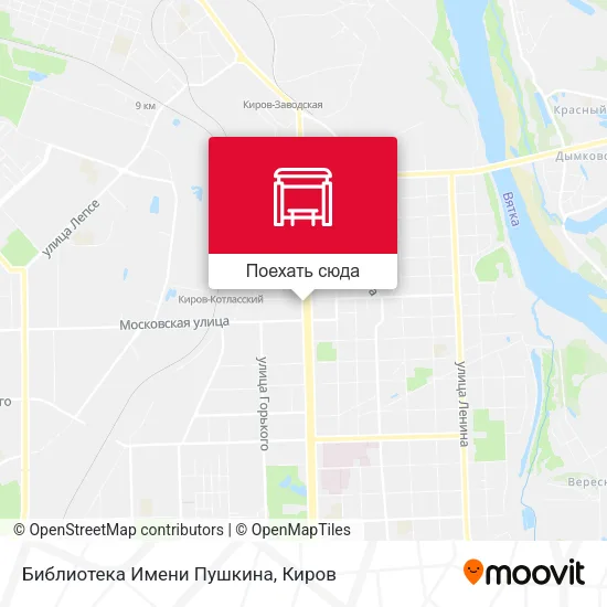 Карта Библиотека Имени Пушкина