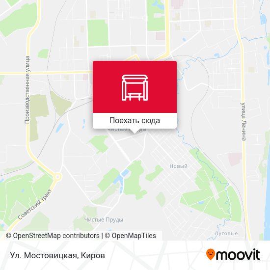 Карта Ул. Мостовицкая