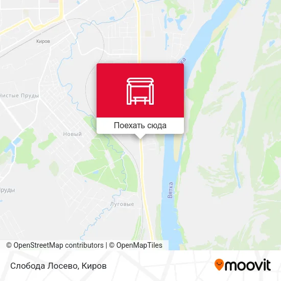 Карта Слобода Лосево