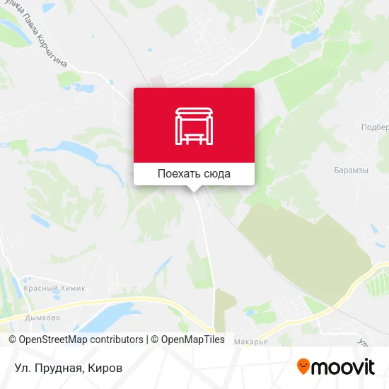 Карта Ул. Прудная