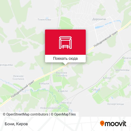Карта Бони