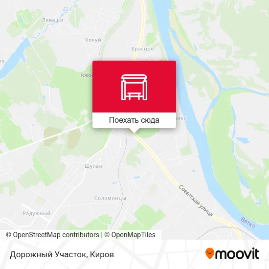 Карта Дорожный Участок