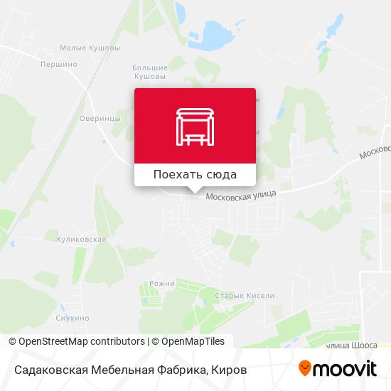Карта Садаковская Мебельная Фабрика