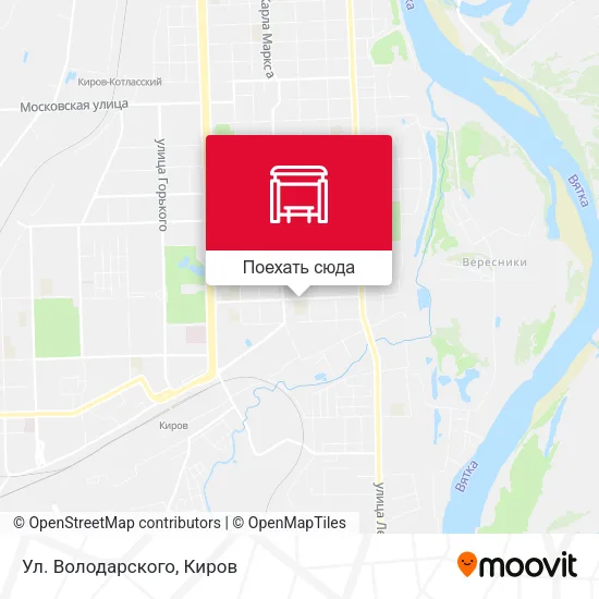 Карта Ул. Володарского