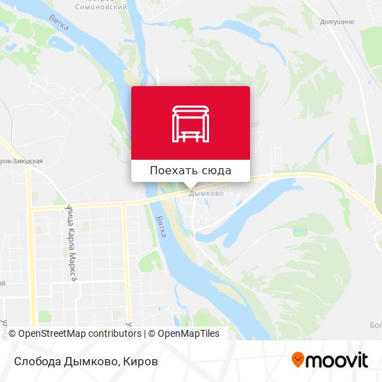 Карта Слобода Дымково