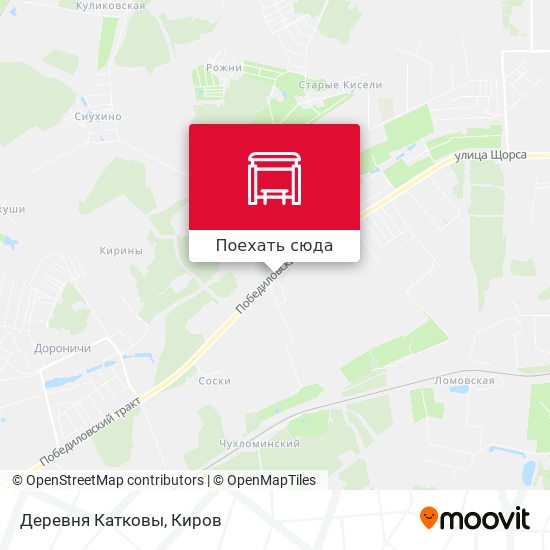 Карта Деревня Катковы