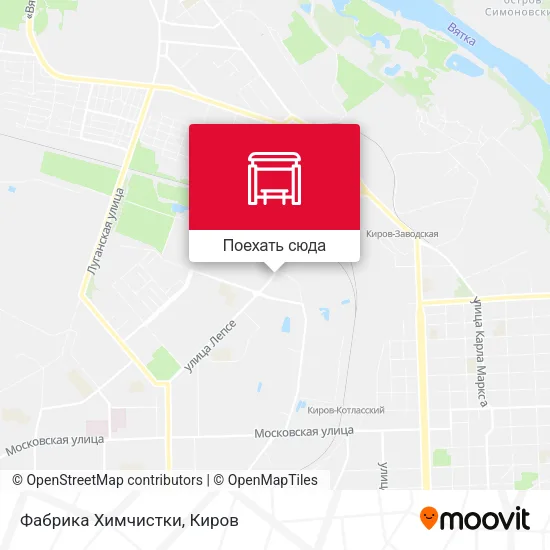 Карта Фабрика Химчистки
