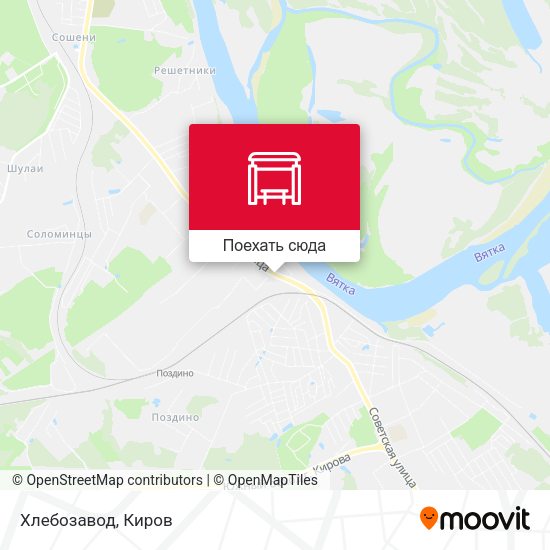 Карта Хлебозавод