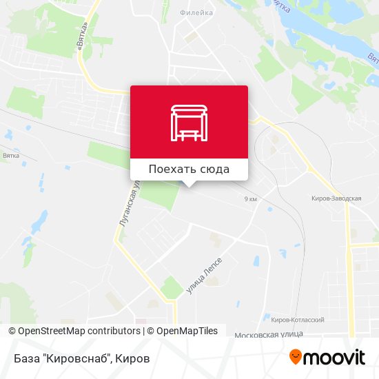 Карта База "Кировснаб"