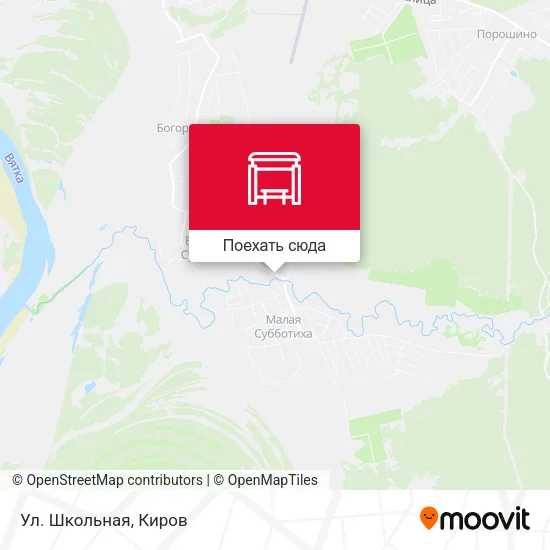 Карта Ул. Школьная