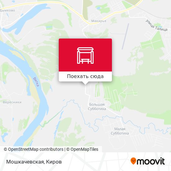 Карта Мошкачевская