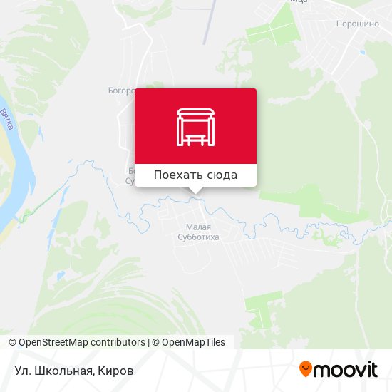 Карта Ул. Школьная