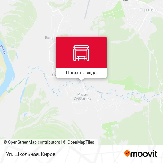 Карта Ул. Школьная