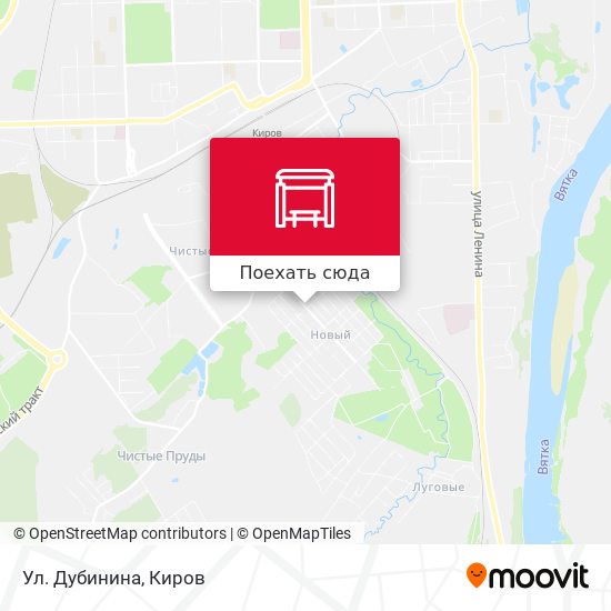 Карта Ул. Дубинина