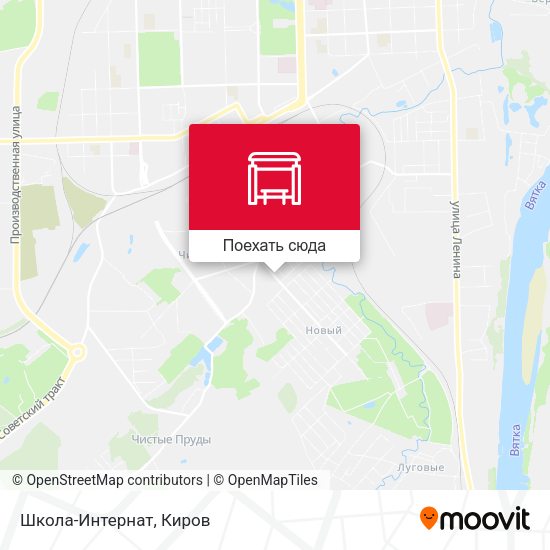 Карта Школа-Интернат