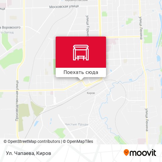 Карта Ул. Чапаева