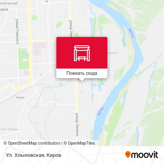Карта Ул. Хлыновская