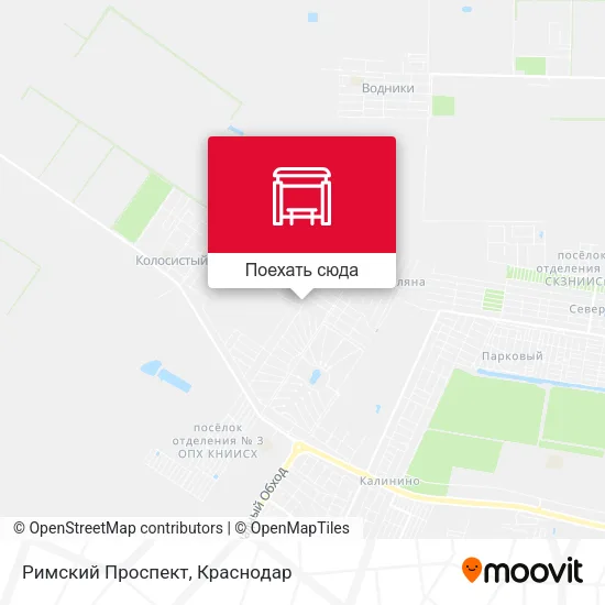 Карта Римский Проспект