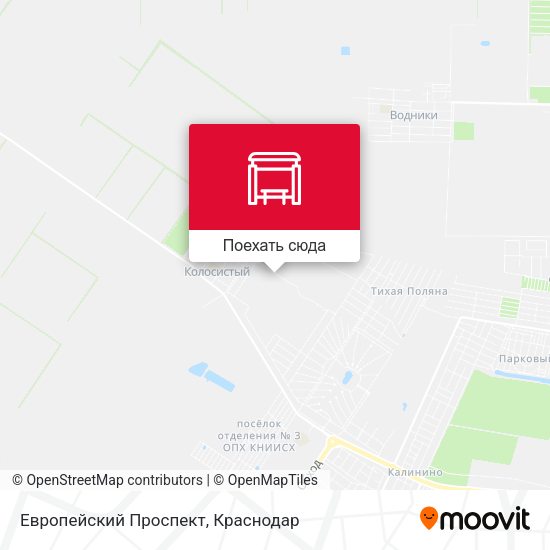 Карта Европейский Проспект