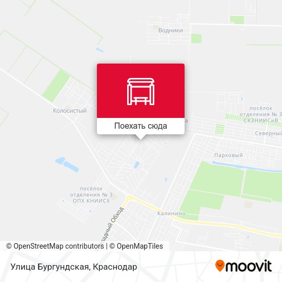 Карта Улица Бургундская