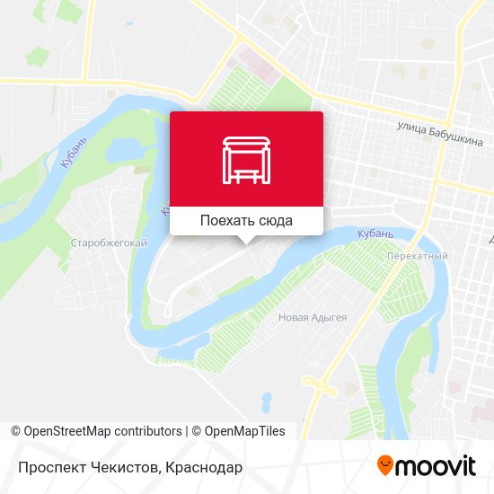 Карта Проспект Чекистов