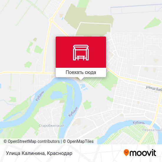 Карта Улица Калинина