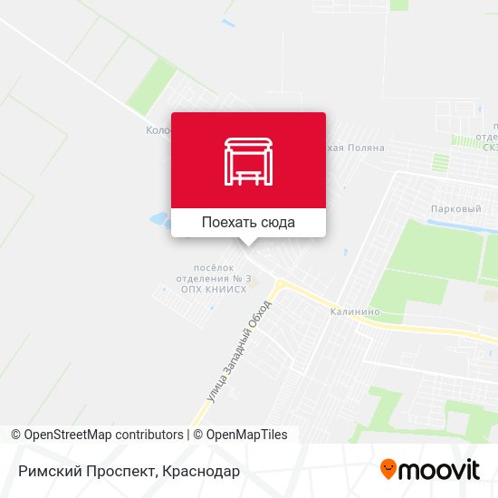 Карта Римский Проспект
