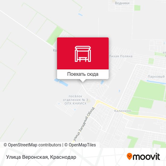 Карта Улица Веронская