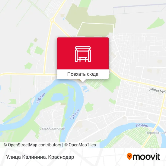 Карта Улица Калинина