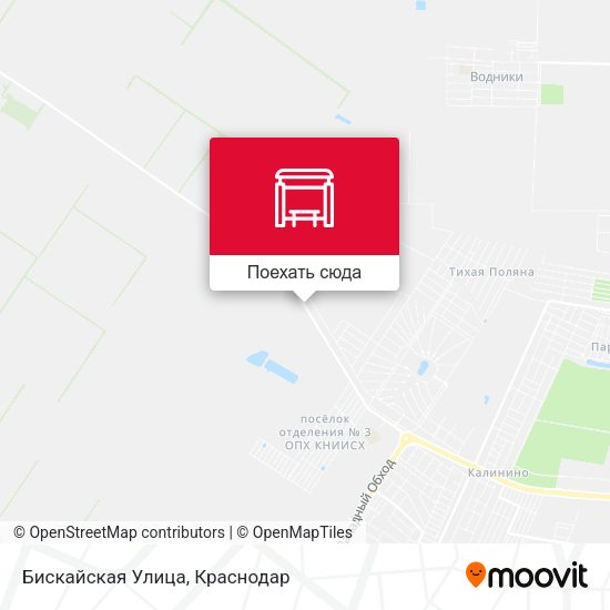 Карта Бискайская Улица