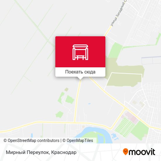 Карта Мирный Переулок