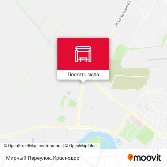 Карта Мирный Переулок